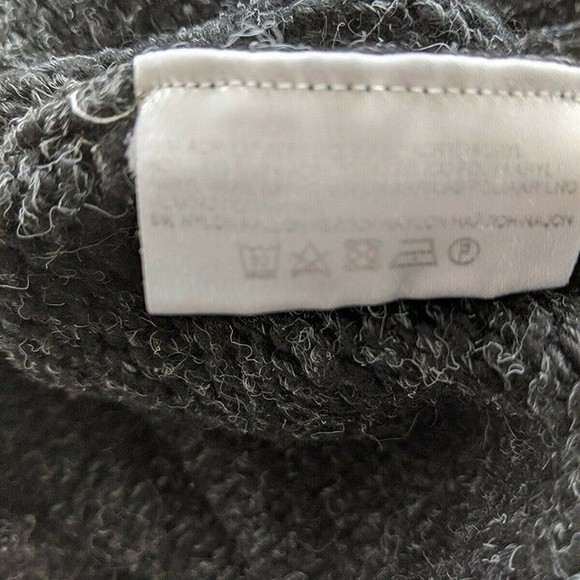 Clockhouse Sweater Women Medium Stars Jeweled Studs Dark Gray We Love Knit Shirt - Picture 7 of 8